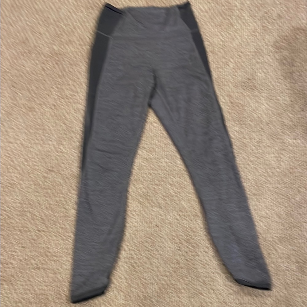 Lululemon Athletica Gray High-Rise Leggings